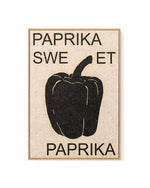 Sweet Paprika by David Schmitt | Framed Canvas Art Print