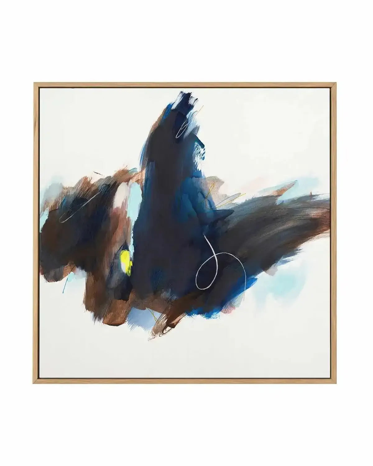 Symphonic II by Luana Asiata | Framed Canvas Art Print from Olive et Oriel where you can shop wallpaper and artworks online