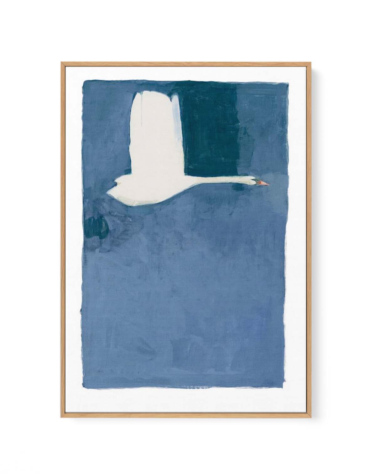 THE SWAN ll By Jorgen Hansson | Framed Canvas Art Print from Olive et Oriel where you can shop wallpaper and artworks online