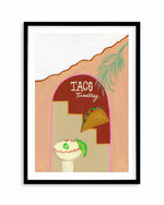 Taco Tuesday by Britney Turner Art Print