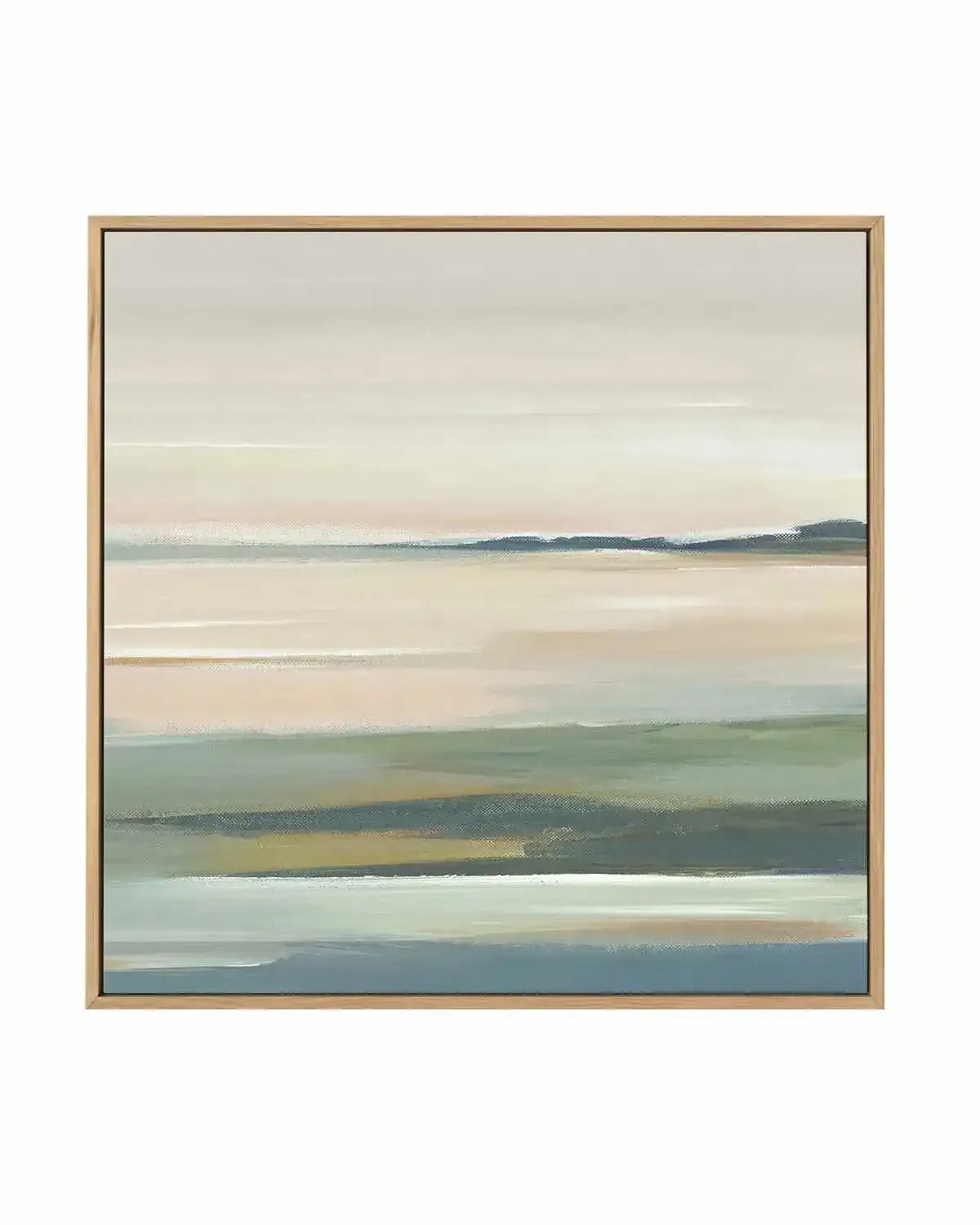 The Calm II Right SQ | Framed Canvas Art Print from Olive et Oriel where you can shop wallpaper and artworks online