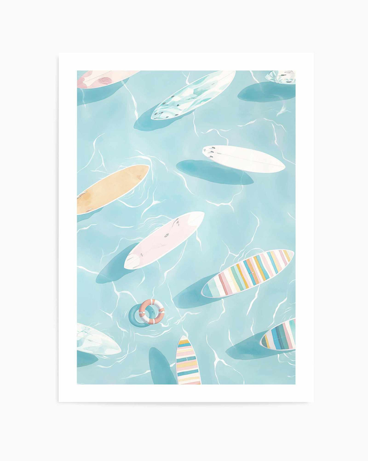 The Float II | Art Print from Olive et Oriel where you can shop wallpaper and artworks online