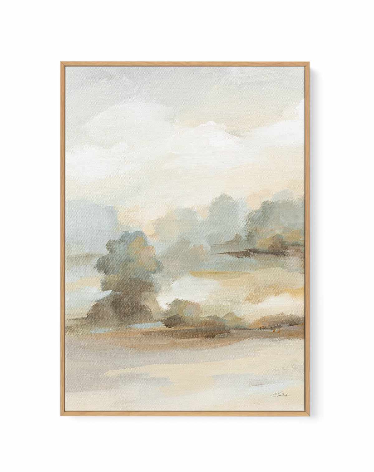 The Old Farm Landscape II | Framed Canvas Art Print from Olive et Oriel where you can shop wallpaper and artworks online