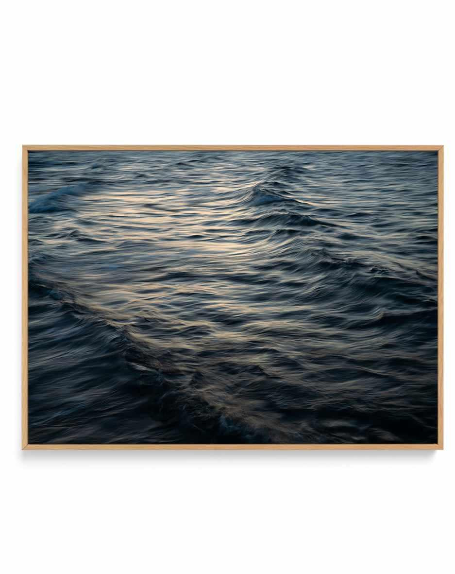 The Uniqueness of Waves XL | Framed Canvas Art Print from Olive et Oriel where you can shop wallpaper and artworks online