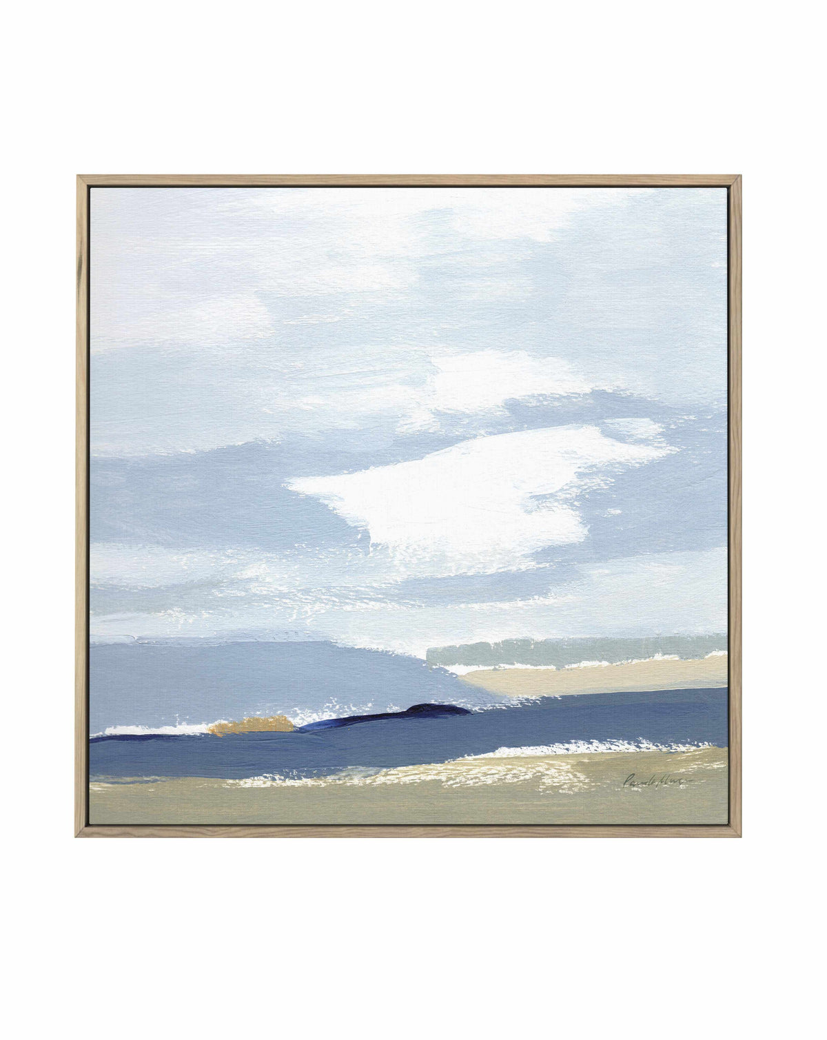 This Land I | Framed Canvas Art Print from Olive et Oriel where you can shop wallpaper and artworks online