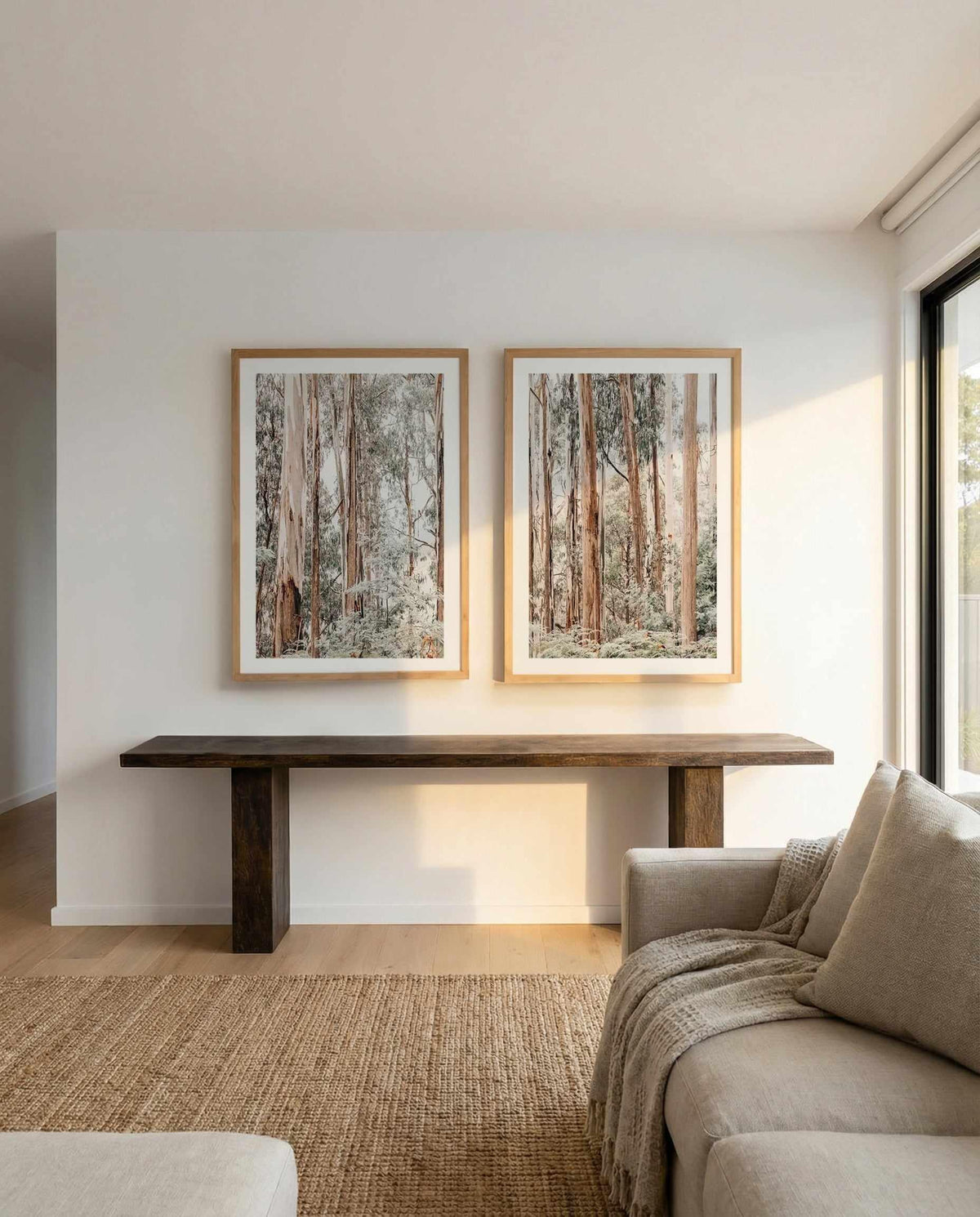 Through The Gum Trees I & II Art Print Set of 2 | Matching Wall Art from Olive et Oriel where you can shop wallpaper and artworks online
