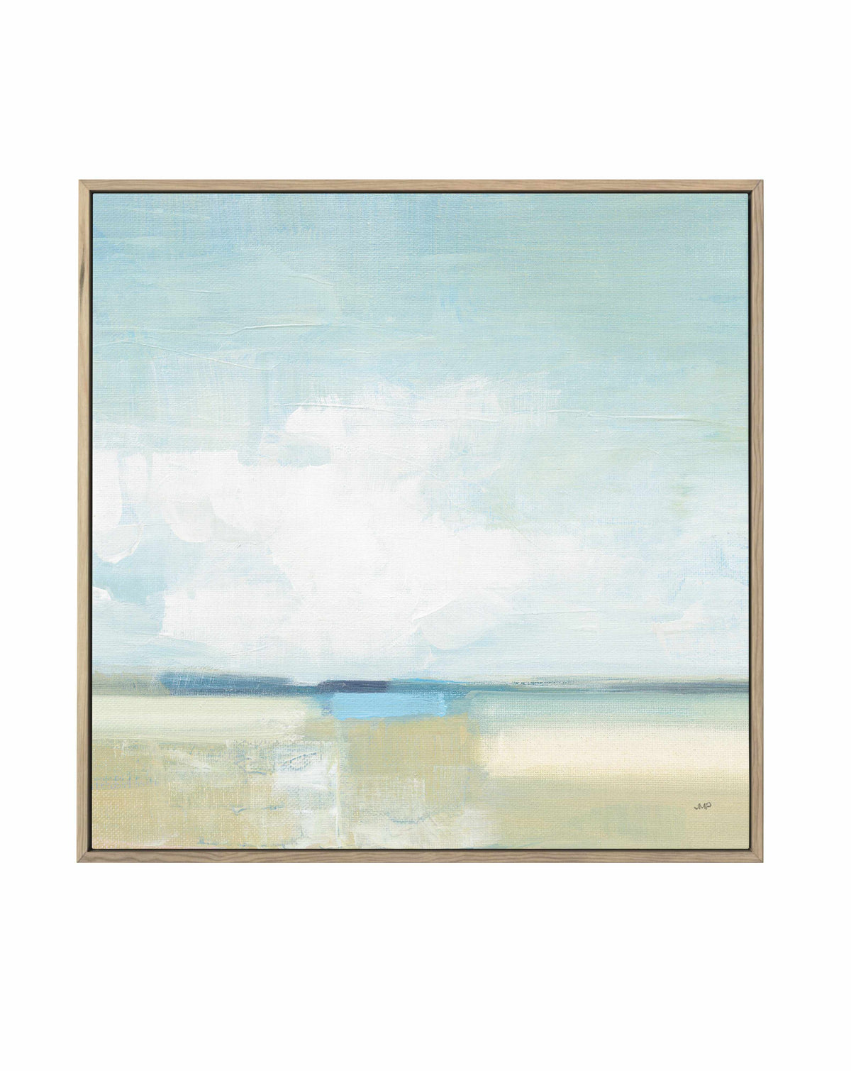 Tidal Retreat Crop | Framed Canvas Art Print from Olive et Oriel where you can shop wallpaper and artworks online