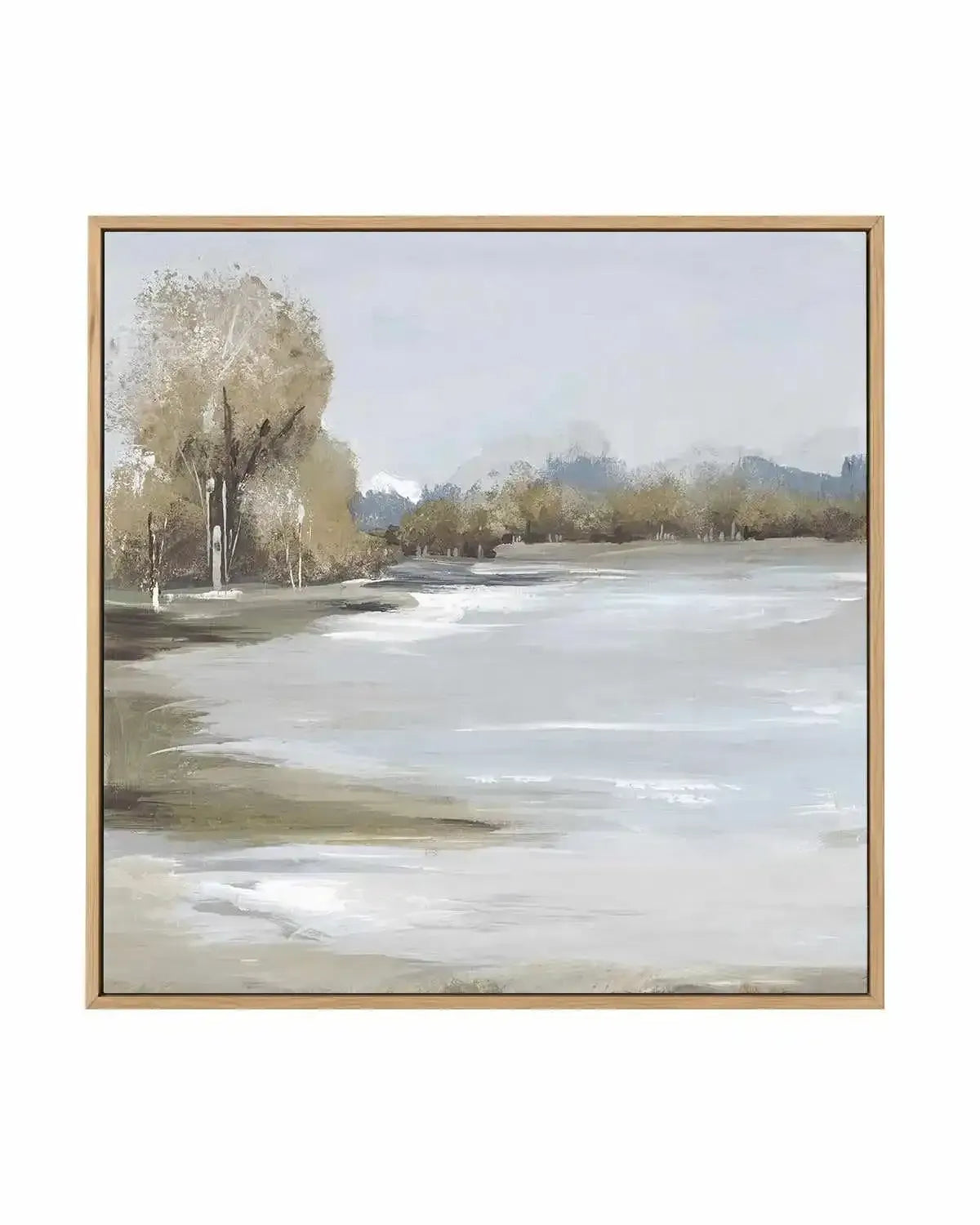 Tree Breeze | Framed Canvas Print from Olive et Oriel where you can shop wallpaper and artworks online