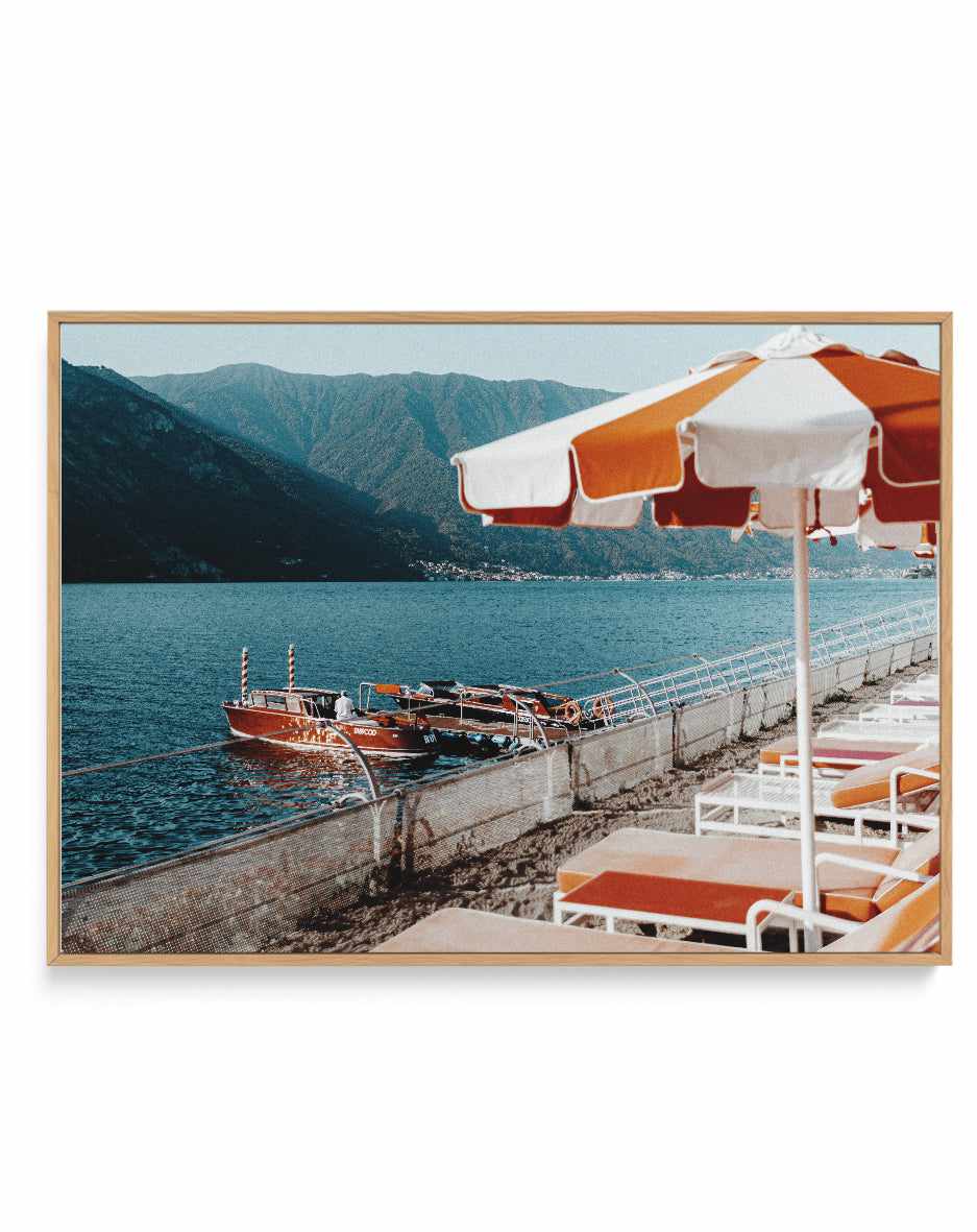 Tremezzo II, Lake Como LS | Framed Canvas Art Print from Olive et Oriel where you can shop wallpaper and artworks online