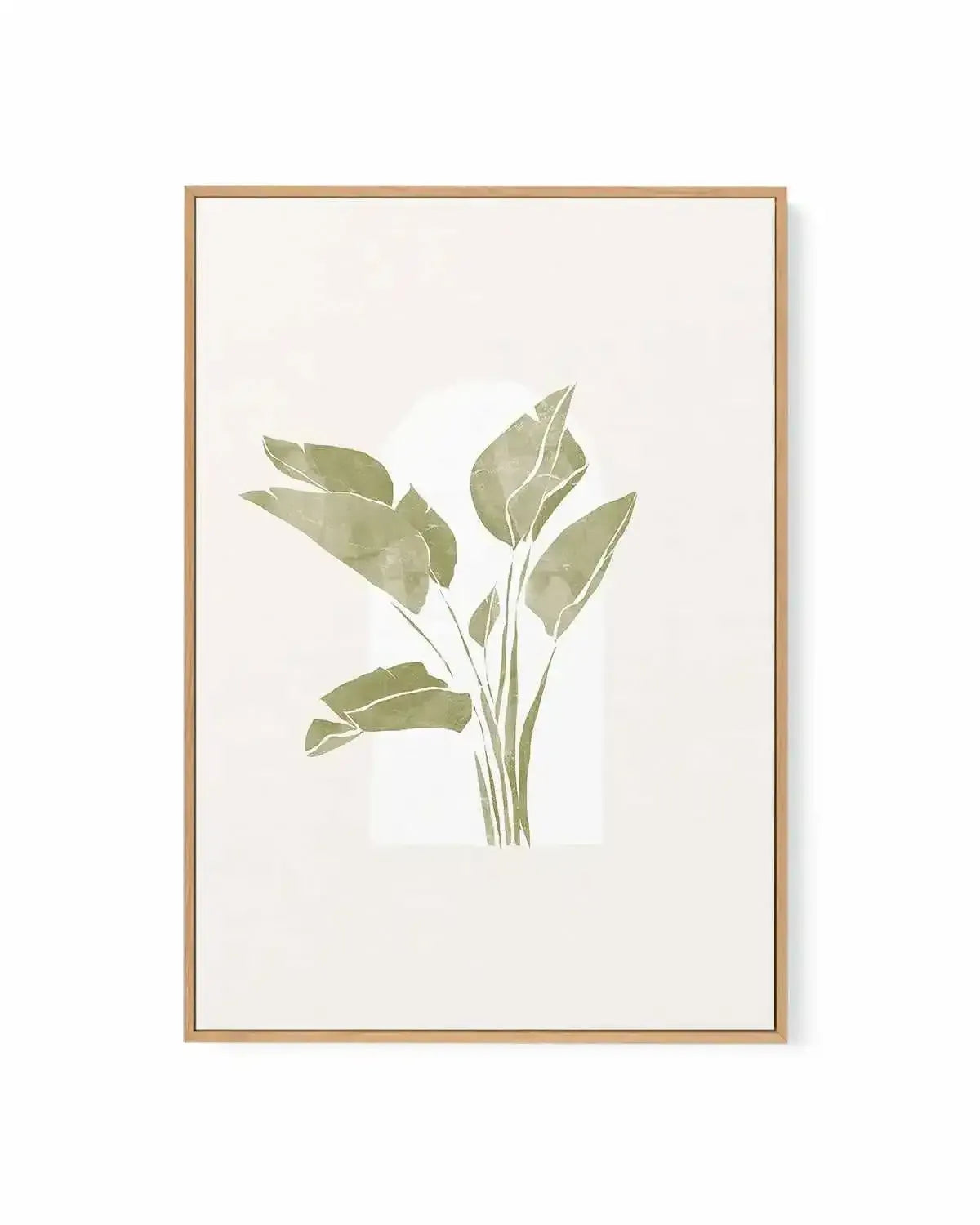 Tropical Window II by Yuyu Pont | Framed Canvas Art Print from Olive et Oriel where you can shop wallpaper and artworks online