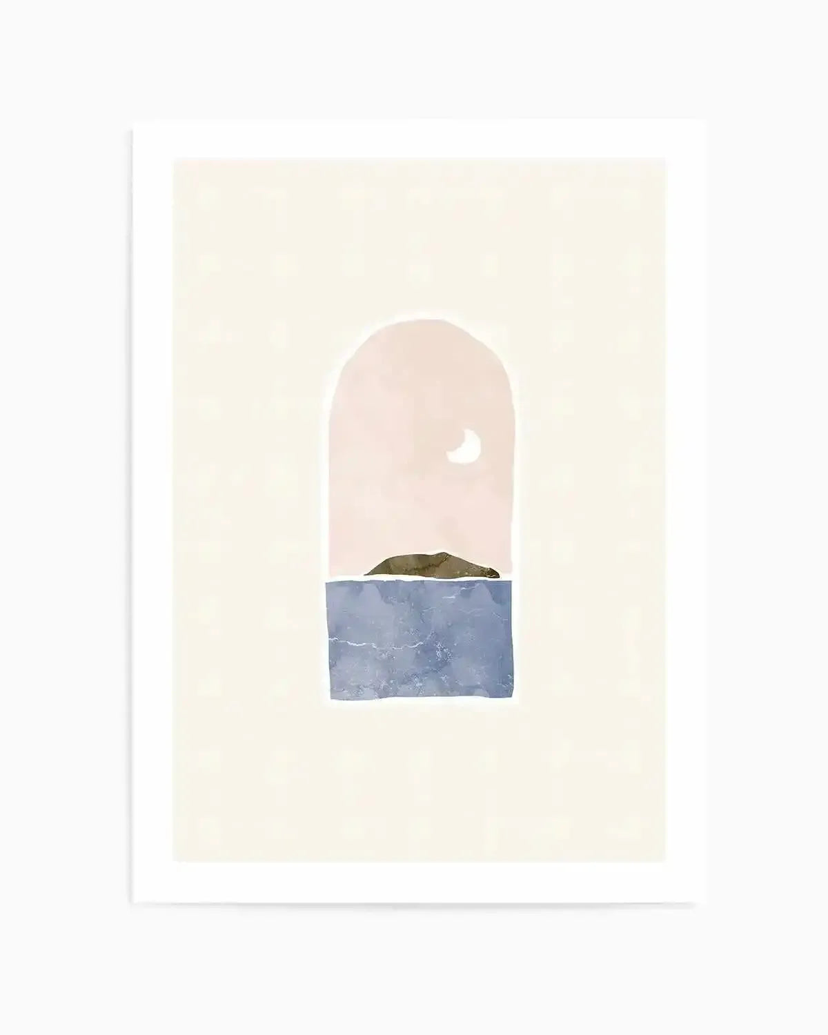 Tropical Window Landscape III by Yuyu Pont Art Print from Olive et Oriel where you can shop wallpaper and artworks online