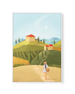 Tuscany By Petra Lizde | Framed Canvas Art Print