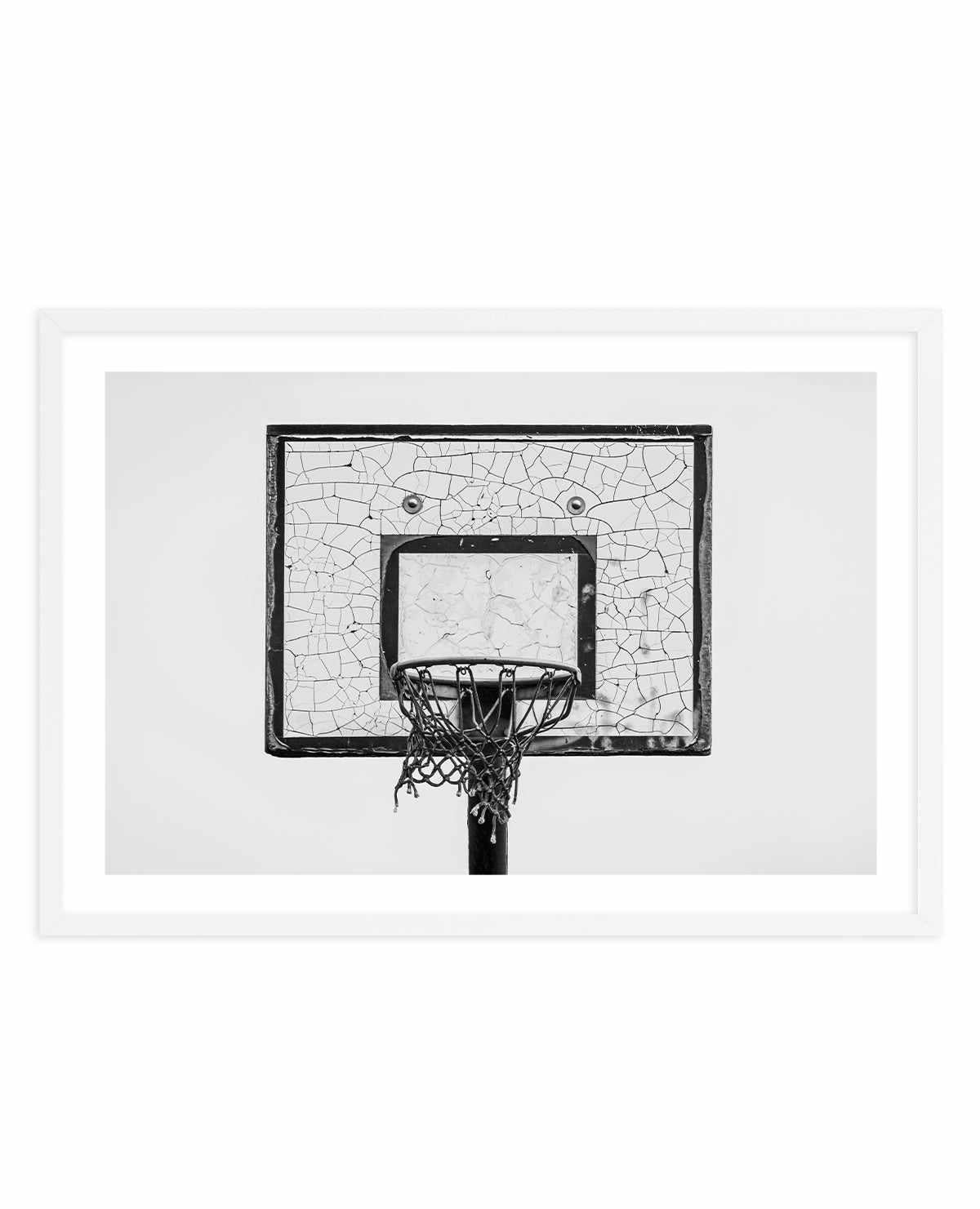 SHOP Urban Hoops Basketball Photographic Framed Fine Art Print