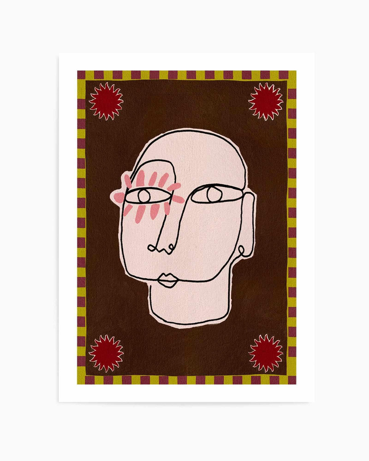 Under The Sun 2 by Shatha Al Dafai | Art Print from Olive et Oriel where you can shop wallpaper and artworks online