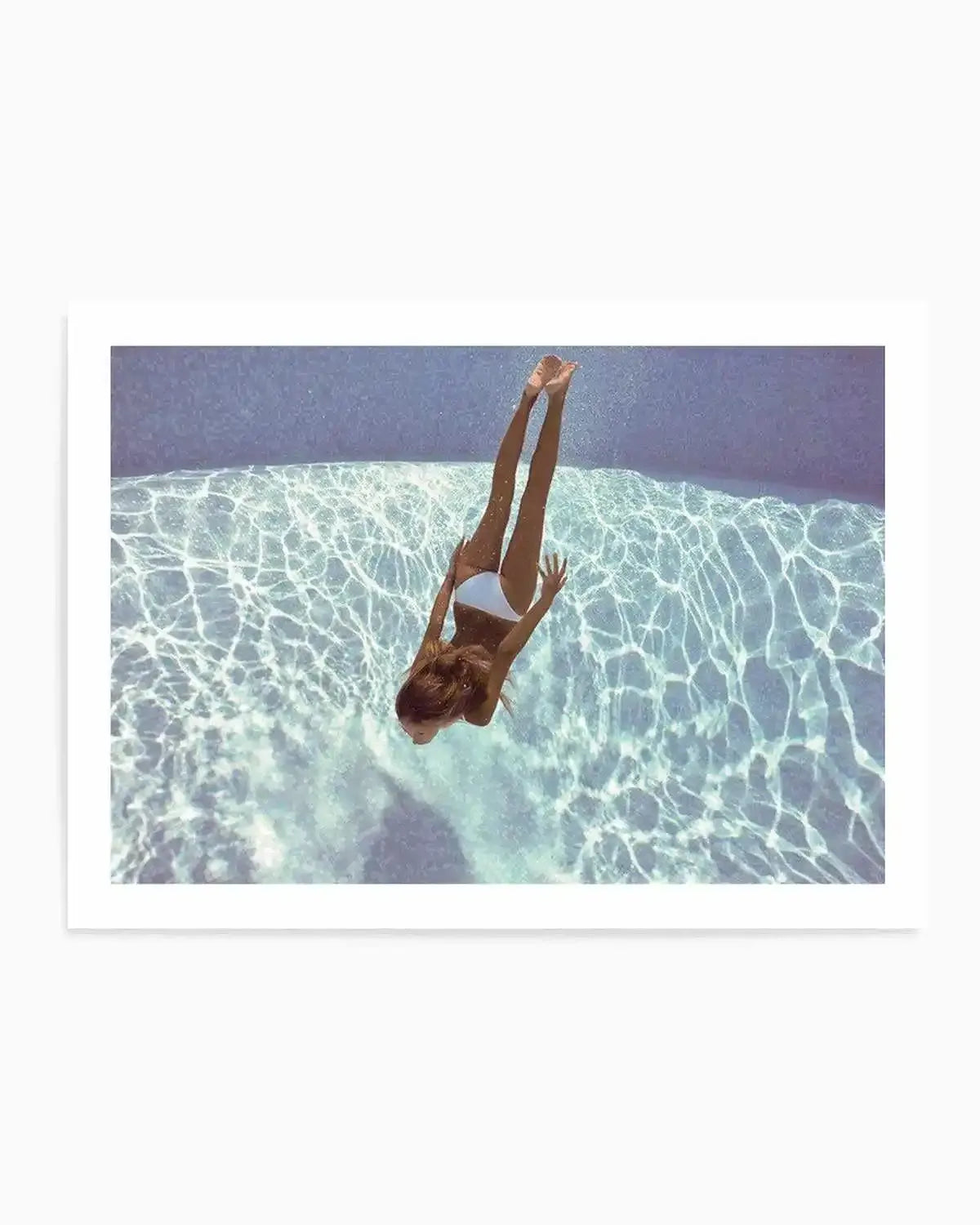 Underwater Love Art Print from Olive et Oriel where you can shop wallpaper and artworks online