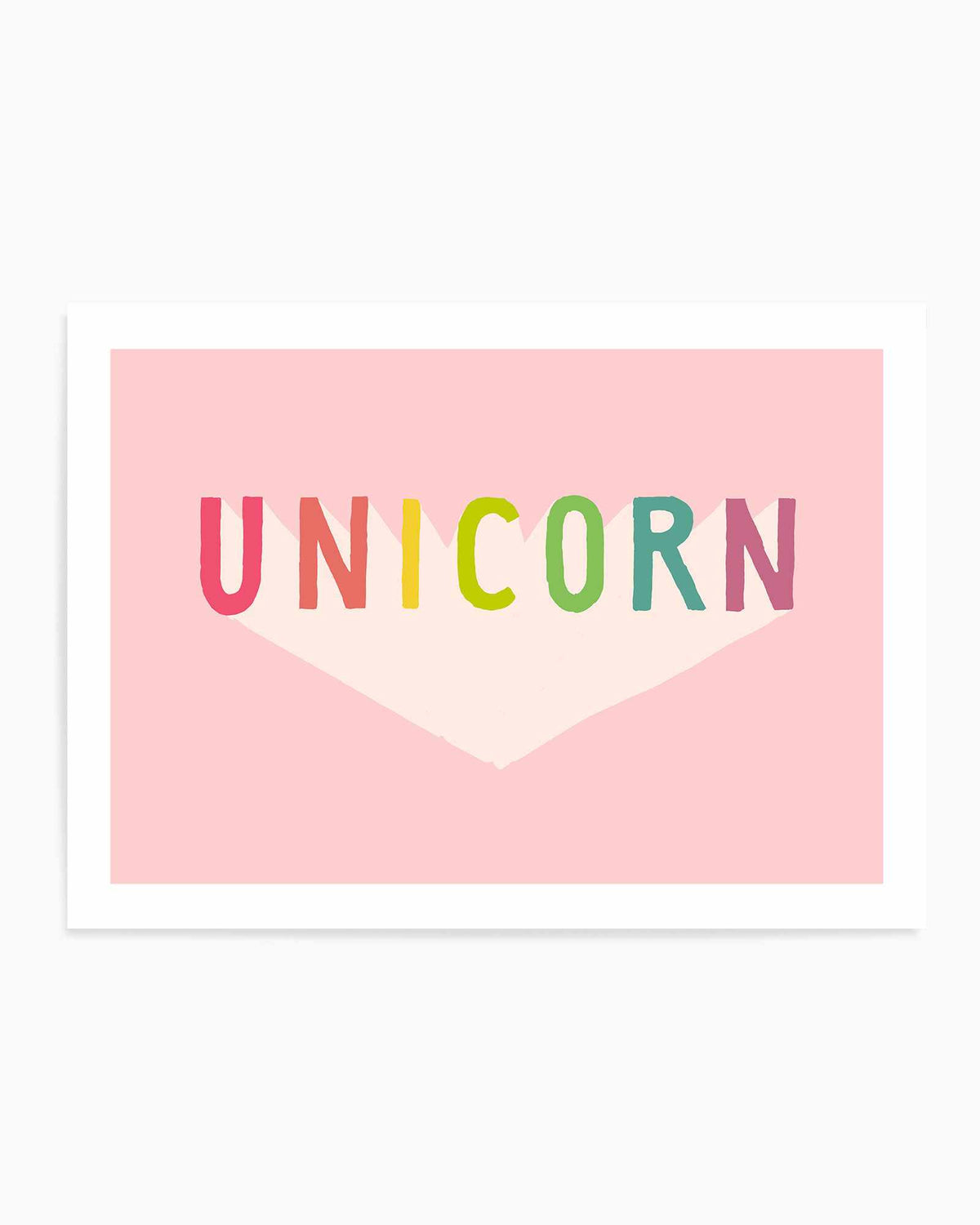 Unicorn By Florent Bodart | Art Print from Olive et Oriel where you can shop wallpaper and artworks online