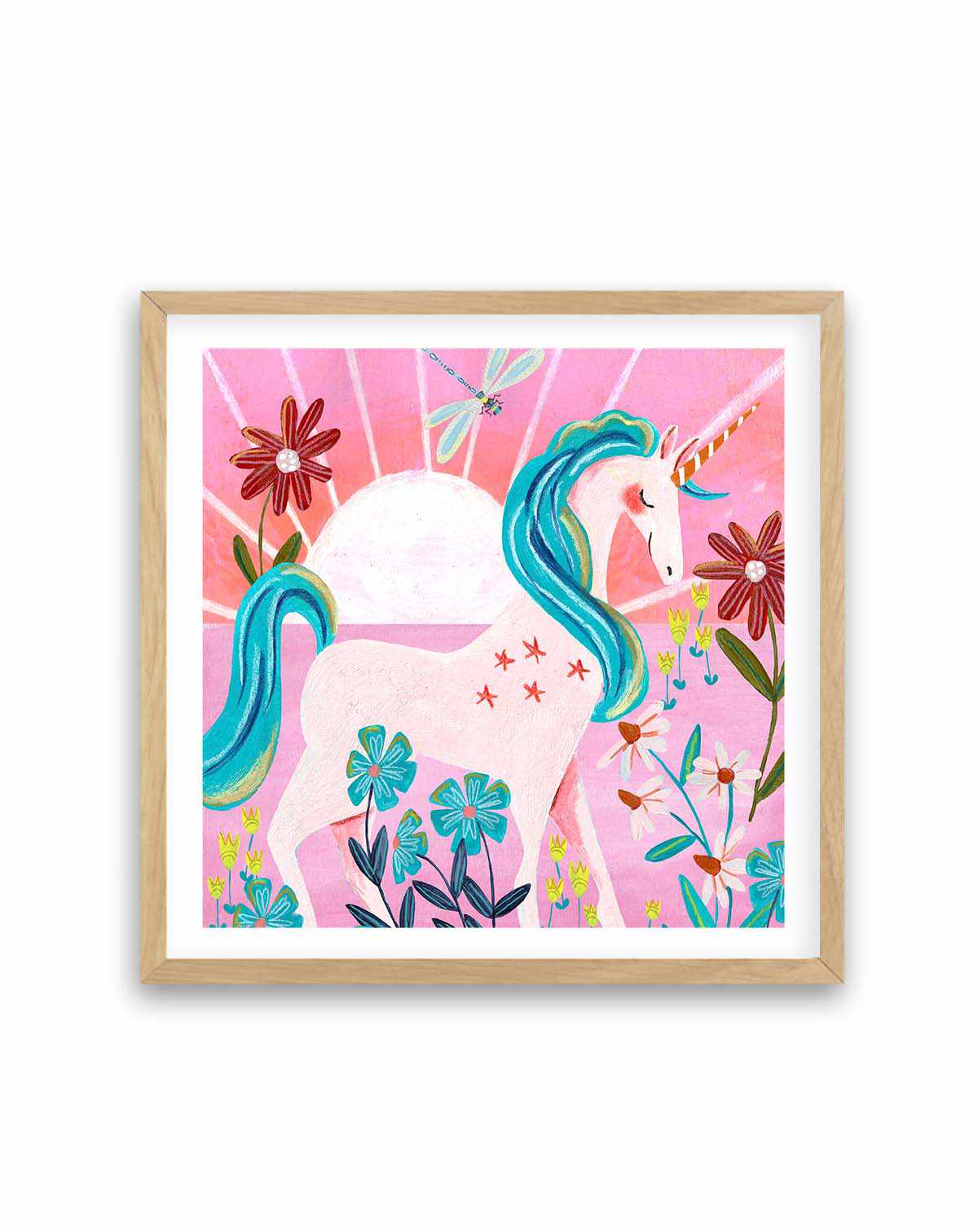 Unicorn by Caroline Bonne Muller | Art Print from Olive et Oriel where you can shop wallpaper and artworks online