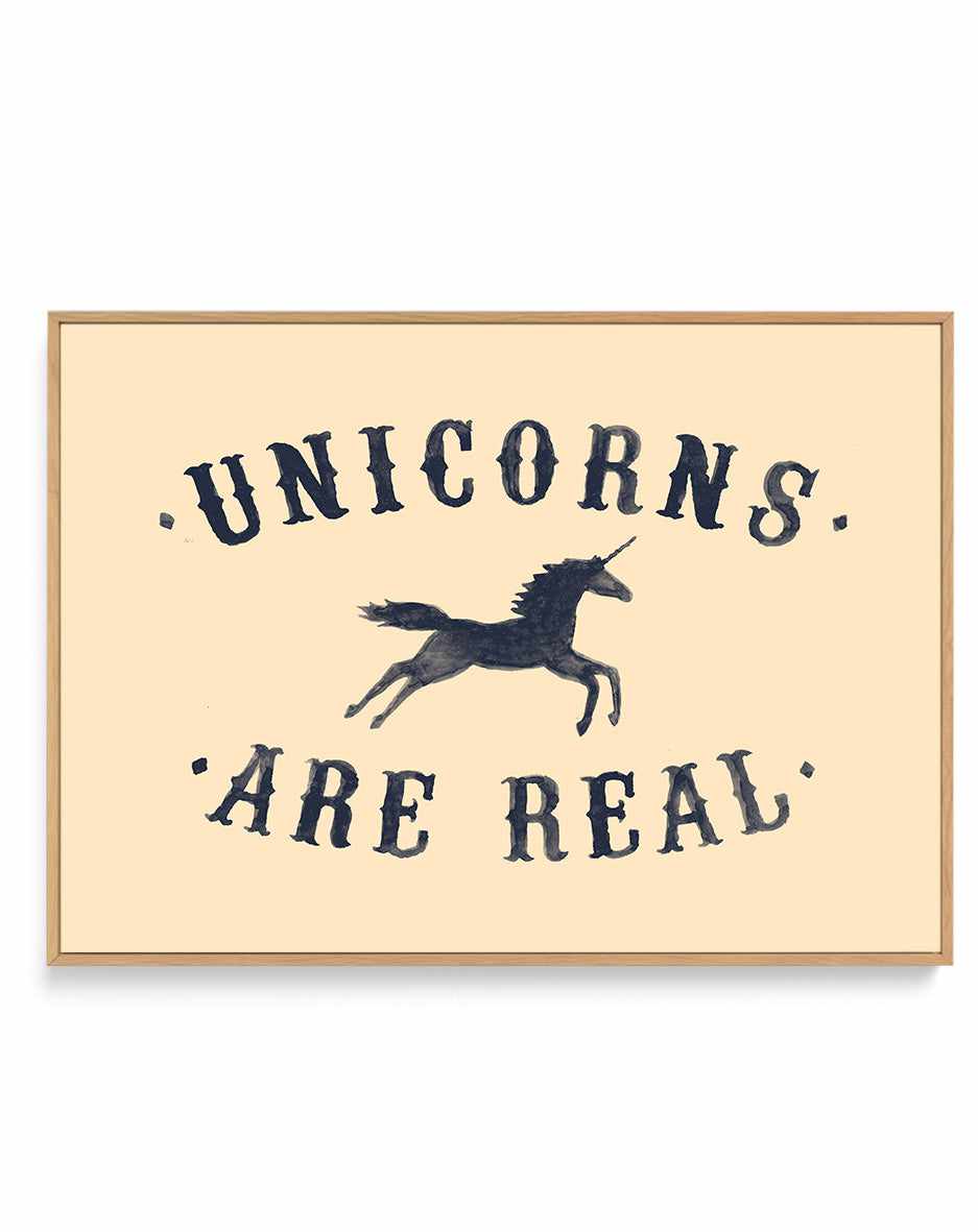 Unirons Are Real Ii By Florent Bodart | Framed Canvas Art Print from Olive et Oriel where you can shop wallpaper and artworks online