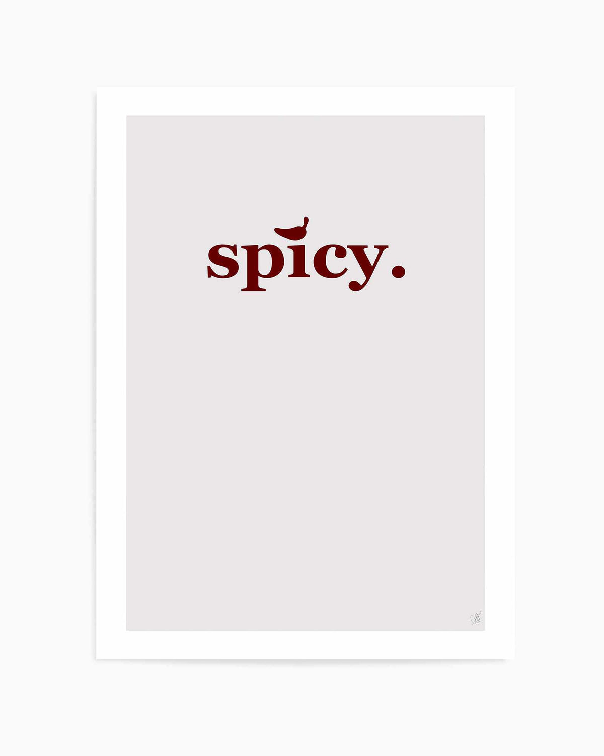 Spicy 06 By Anne-Marie Volfova | Art Print from Olive et Oriel where you can shop wallpaper and artworks online