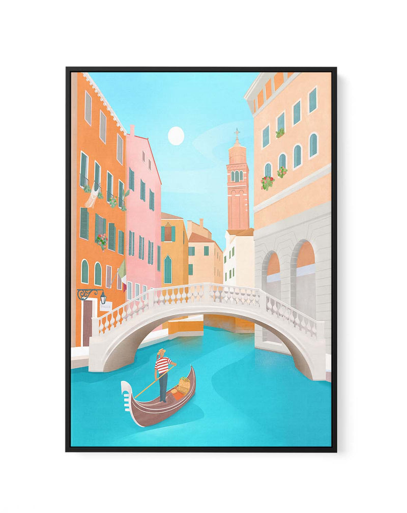 Venice By Petra Lizde | Framed Canvas Art Print