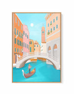 Venice By Petra Lizde | Framed Canvas Art Print