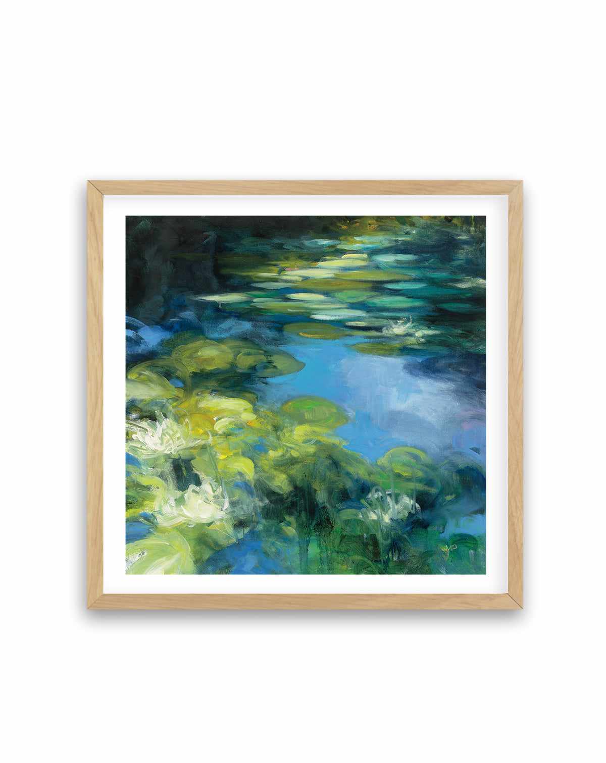 Water Lilies II | Art Print from Olive et Oriel where you can shop wallpaper and artworks online