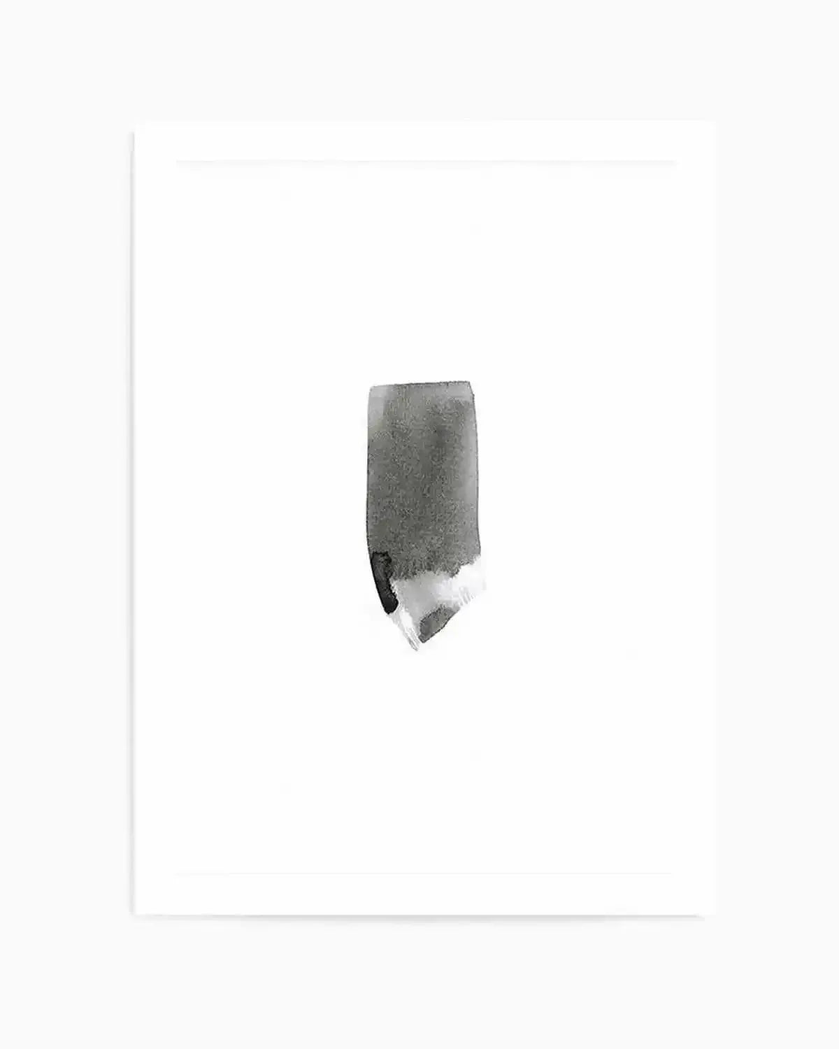 Watercolour Stroke | Black Art Print from Olive et Oriel where you can shop wallpaper and artworks online