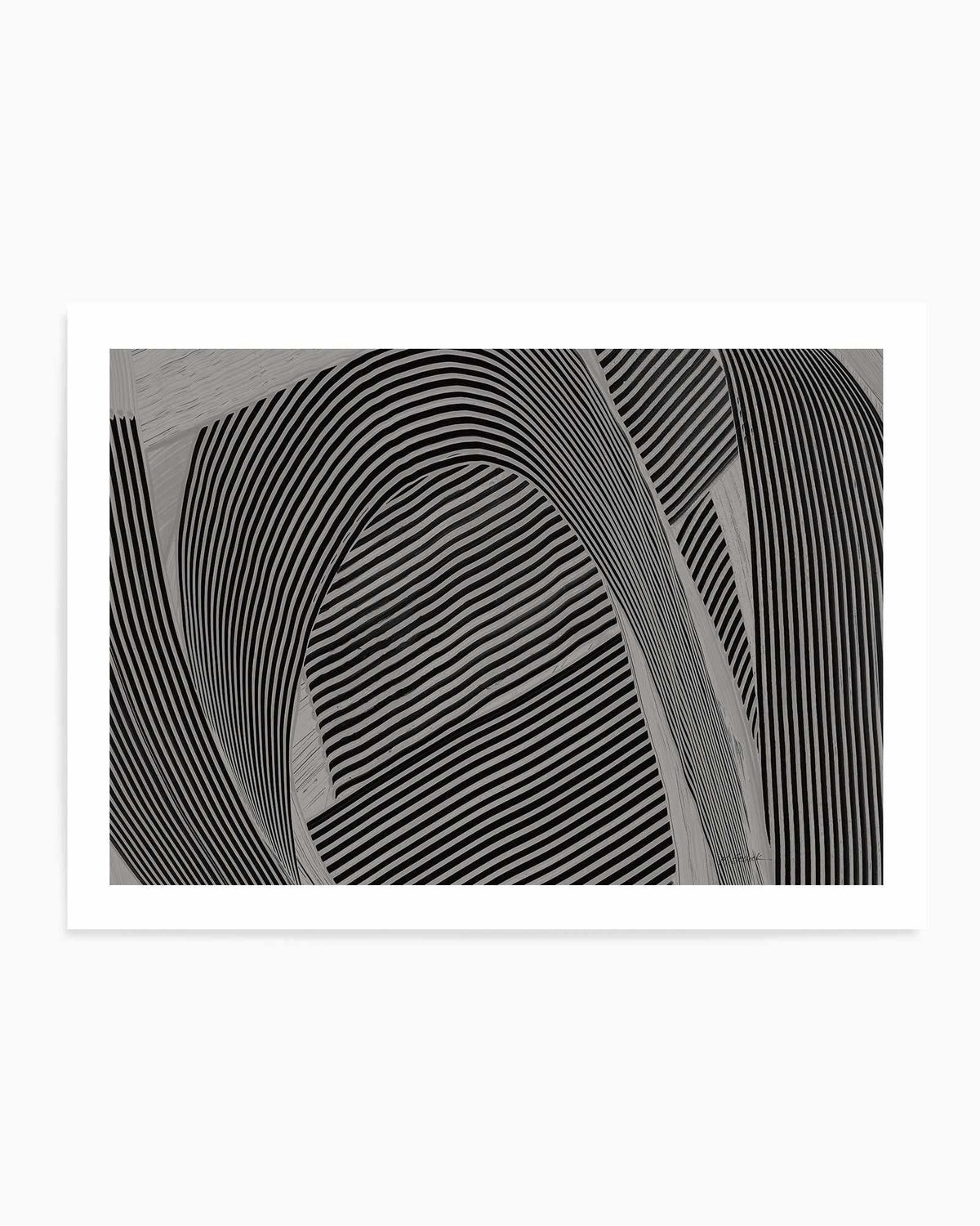 Weaving I Gray Crop | Art Print from Olive et Oriel where you can shop wallpaper and artworks online