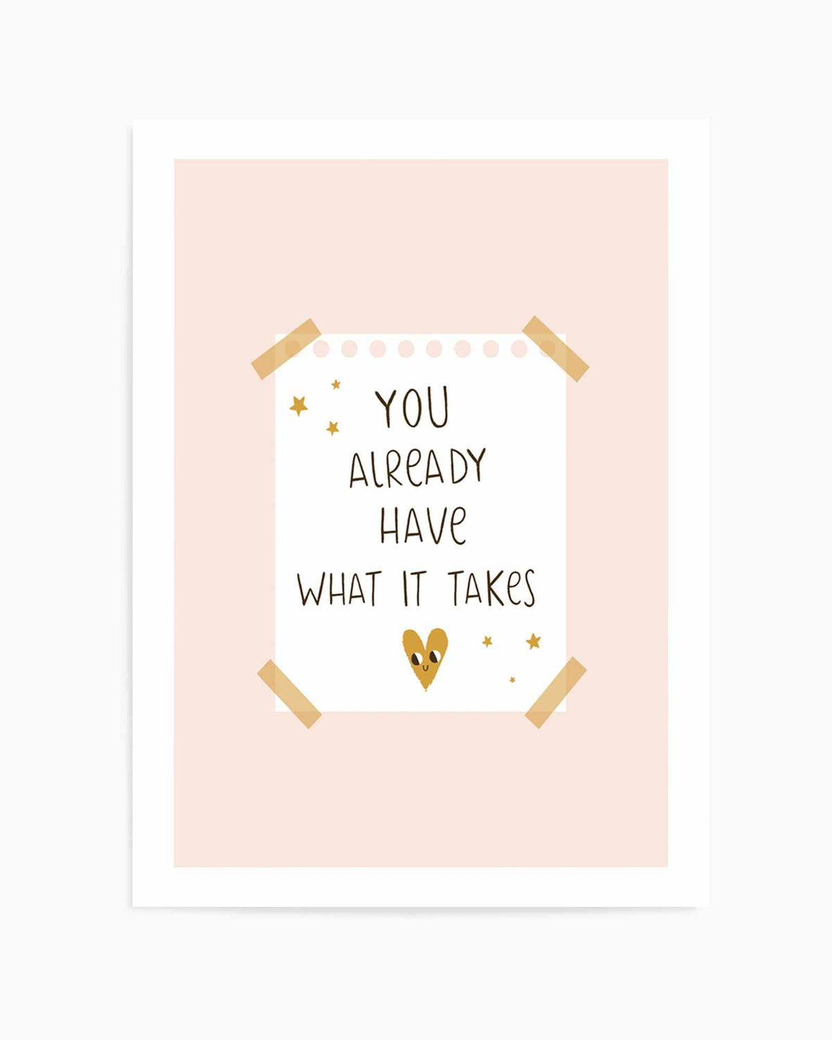 What It Takes | Art Print from Olive et Oriel where you can shop wallpaper and artworks online