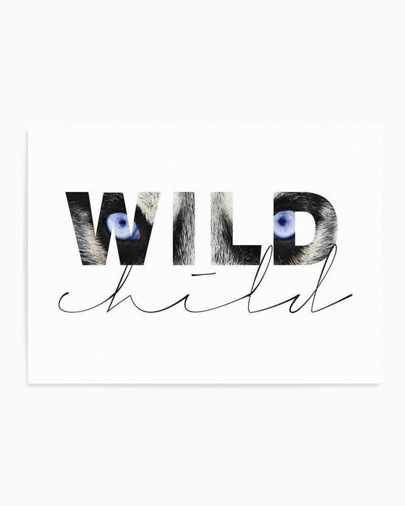 Wild Child Art Print