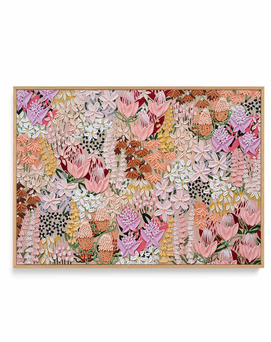 Wild Child by Alex Mason | Framed Canvas Art Print from Olive et Oriel where you can shop wallpaper and artworks online