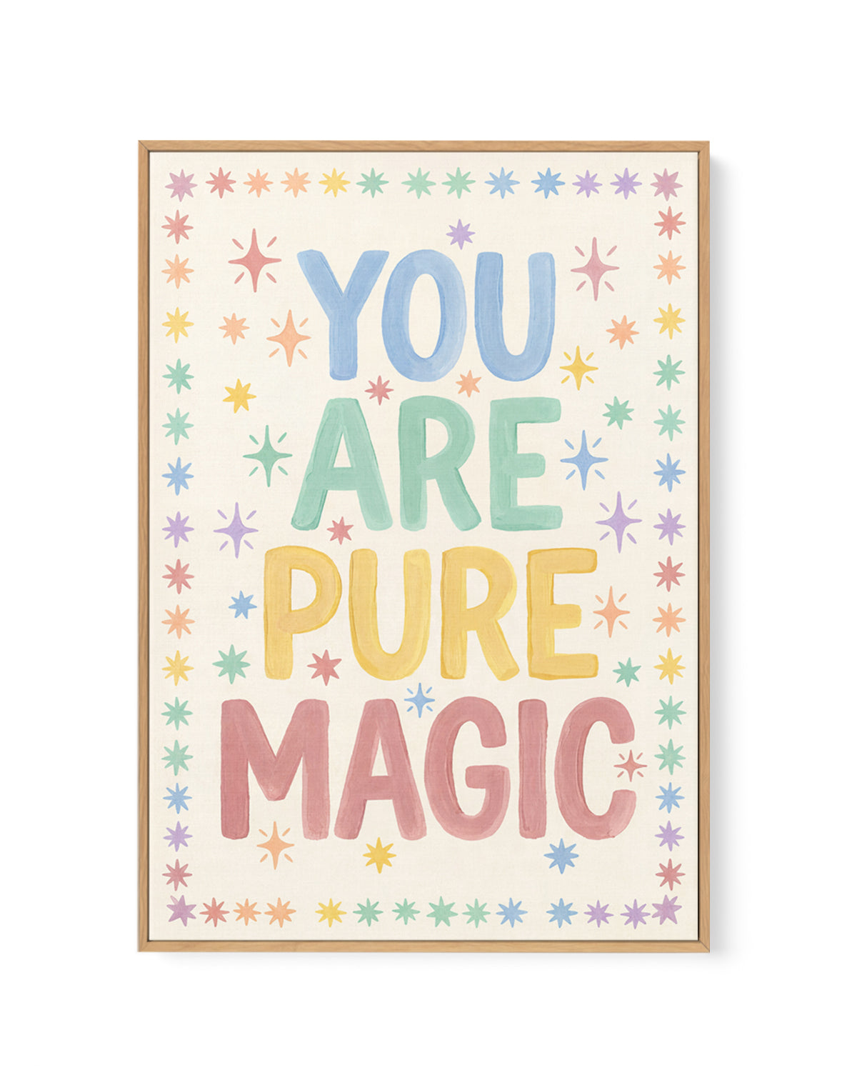 You Are Pure Magic | Framed Canvas Wall Art
