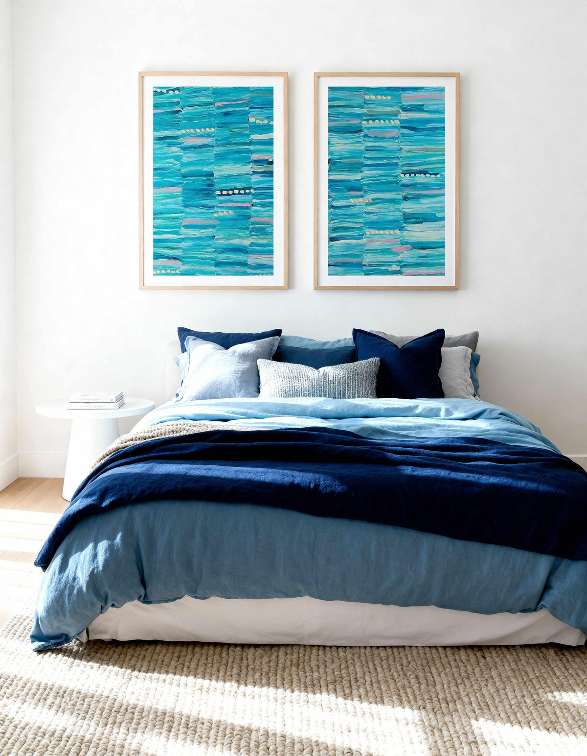 Yuuruu PT I & II by Bri Chelman Art Print Set of 2 | Matching Wall Art from Olive et Oriel where you can shop wallpaper and artworks online