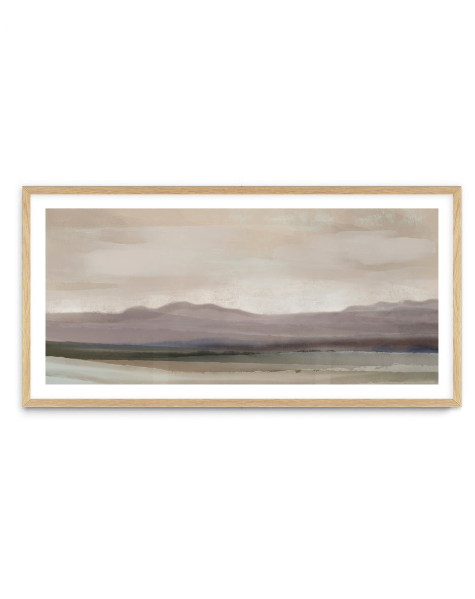 Soft Horizon by Mindy Zielfelder | Panoramic Art Print