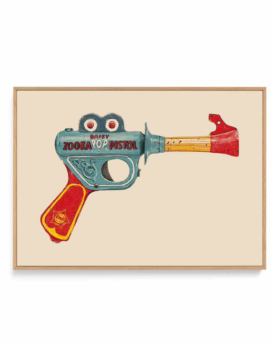 Zooka By Florent Bodart | Framed Canvas Art Print from Olive et Oriel where you can shop wallpaper and artworks online