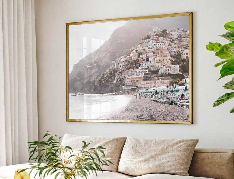 Buy Positano Italy photo wall art prints and framed artwork online in Australia with Olive et Oriel