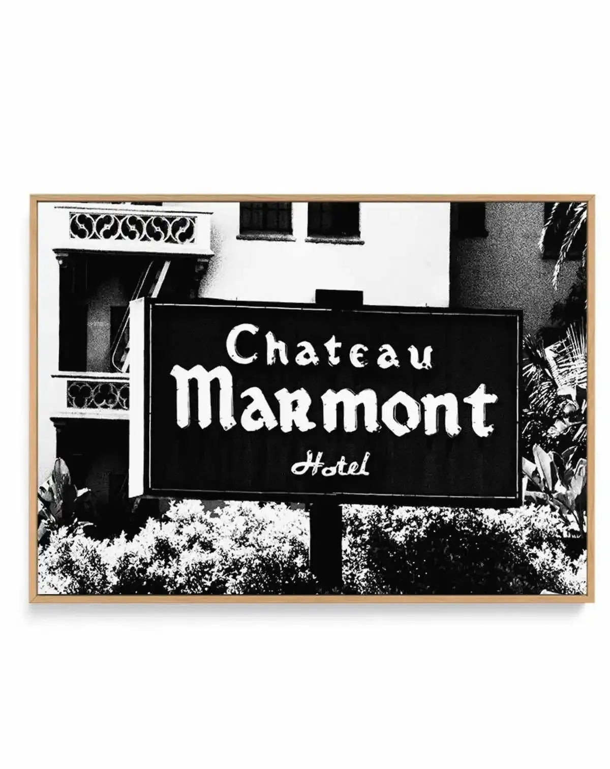 Chateau Marmont | LS | Framed Canvas-CANVAS-You can shop wall art online with Olive et Oriel for everything from abstract art to fun kids wall art. Our beautiful modern art prints and canvas art are available from large canvas prints to wall art paintings and our proudly Australian artwork collection offers only the highest quality framed large wall art and canvas art Australia - You can buy fashion photography prints or Hampton print posters and paintings on canvas from Olive et Oriel and have