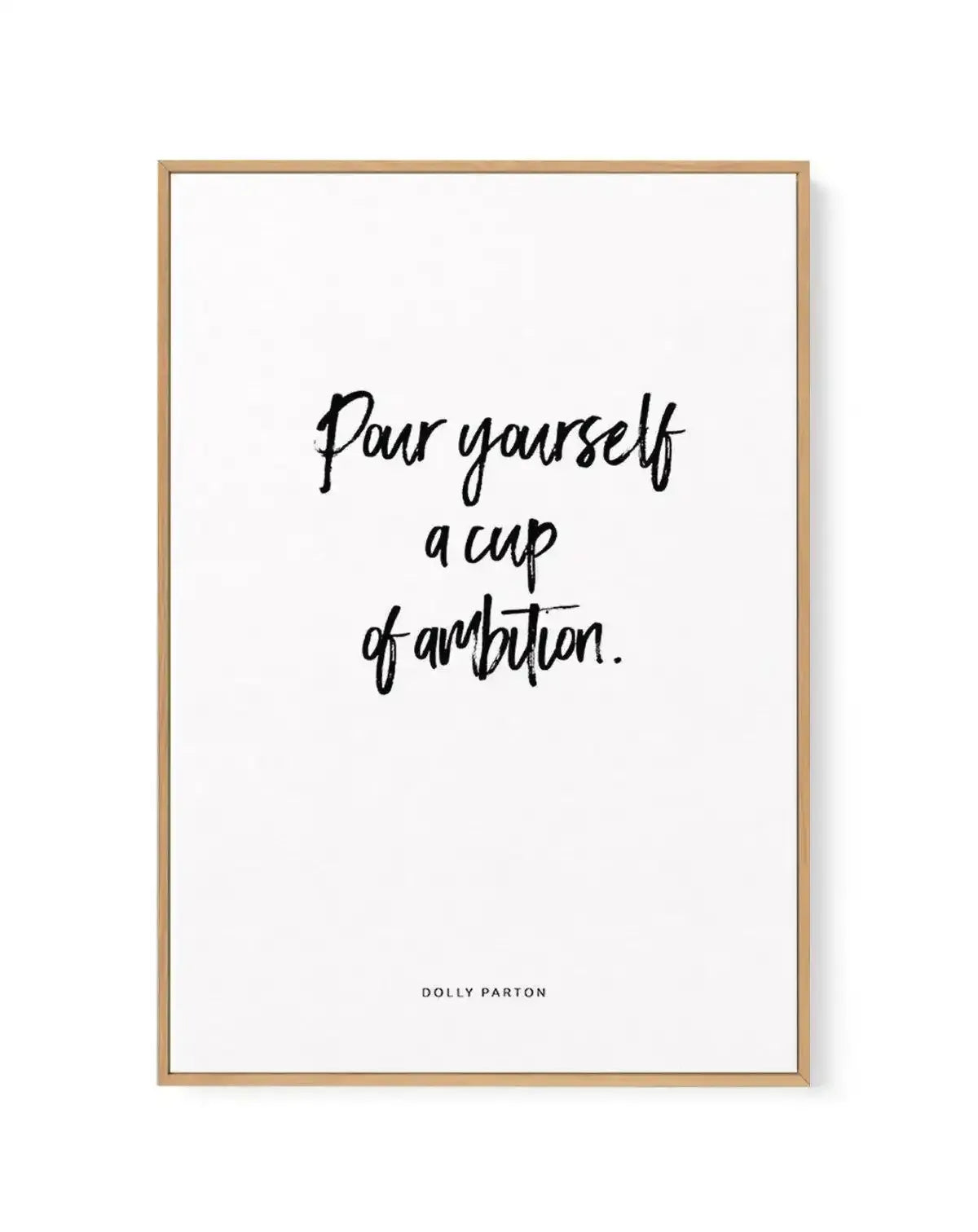 Cup Of Ambition | Framed Canvas-CANVAS-You can shop wall art online with Olive et Oriel for everything from abstract art to fun kids wall art. Our beautiful modern art prints and canvas art are available from large canvas prints to wall art paintings and our proudly Australian artwork collection offers only the highest quality framed large wall art and canvas art Australia - You can buy fashion photography prints or Hampton print posters and paintings on canvas from Olive et Oriel and have them