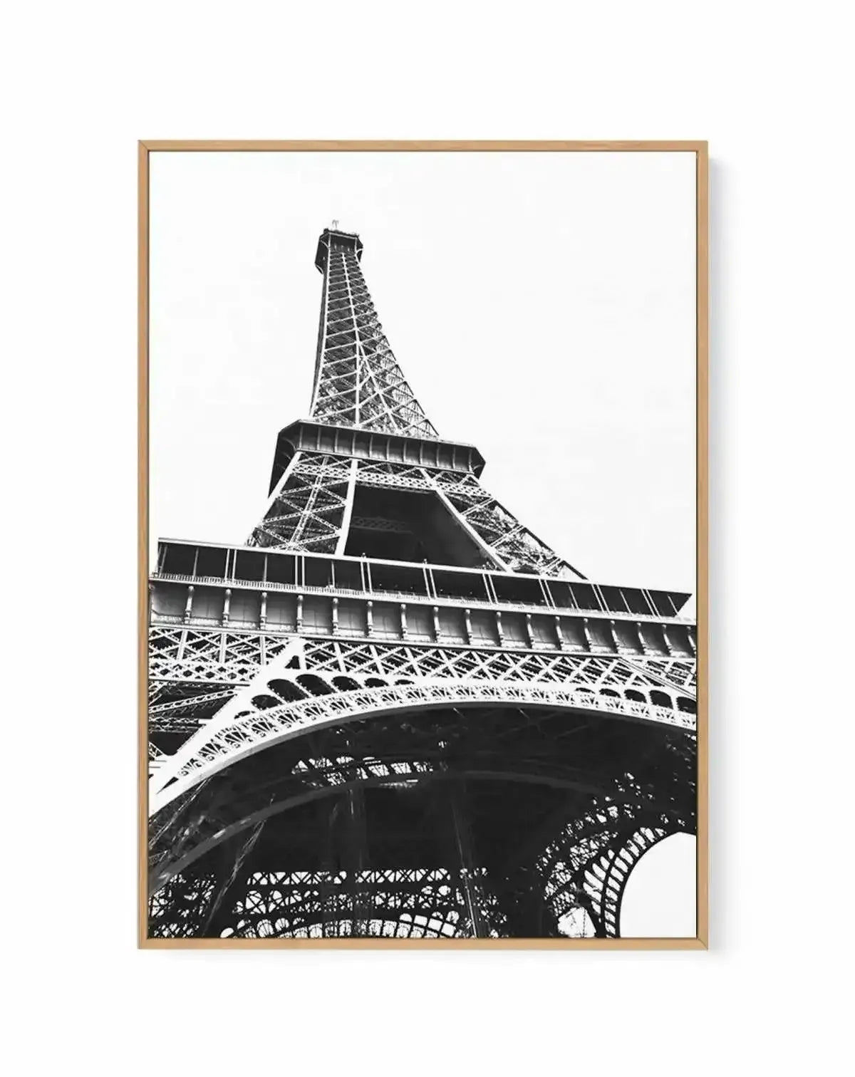 Eiffel Tower II | Framed Canvas-CANVAS-You can shop wall art online with Olive et Oriel for everything from abstract art to fun kids wall art. Our beautiful modern art prints and canvas art are available from large canvas prints to wall art paintings and our proudly Australian artwork collection offers only the highest quality framed large wall art and canvas art Australia - You can buy fashion photography prints or Hampton print posters and paintings on canvas from Olive et Oriel and have them