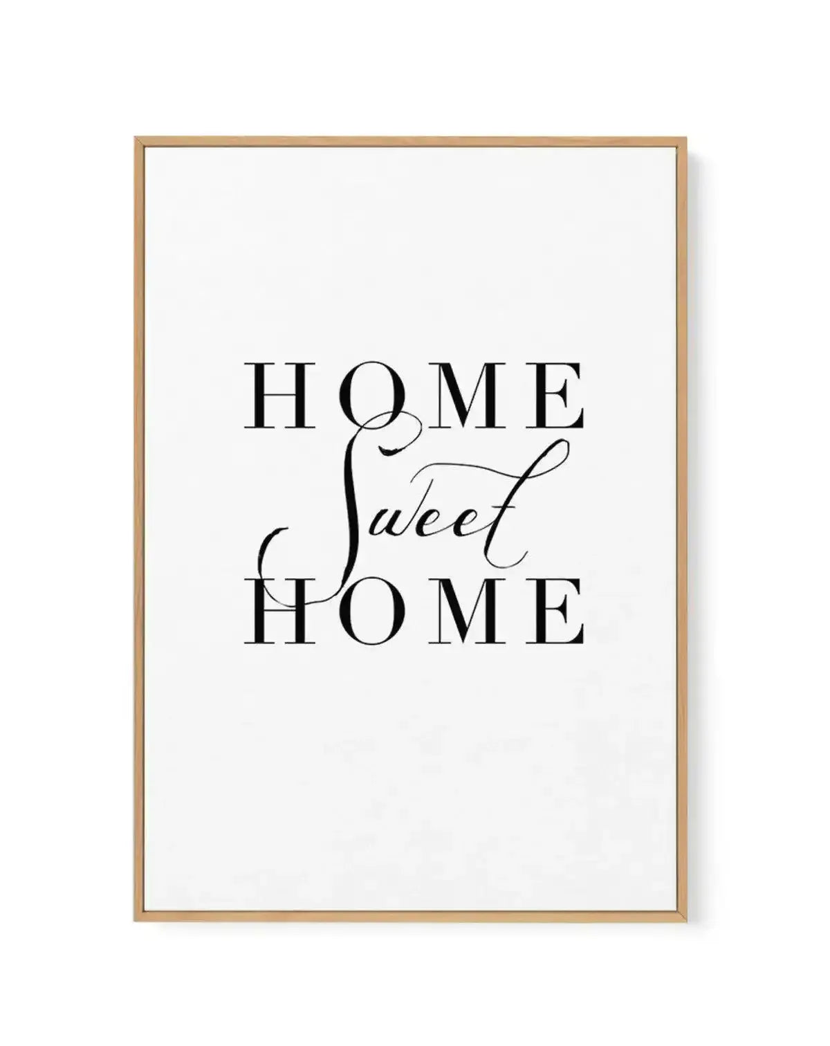 Home Sweet Home | Framed Canvas-CANVAS-You can shop wall art online with Olive et Oriel for everything from abstract art to fun kids wall art. Our beautiful modern art prints and canvas art are available from large canvas prints to wall art paintings and our proudly Australian artwork collection offers only the highest quality framed large wall art and canvas art Australia - You can buy fashion photography prints or Hampton print posters and paintings on canvas from Olive et Oriel and have them
