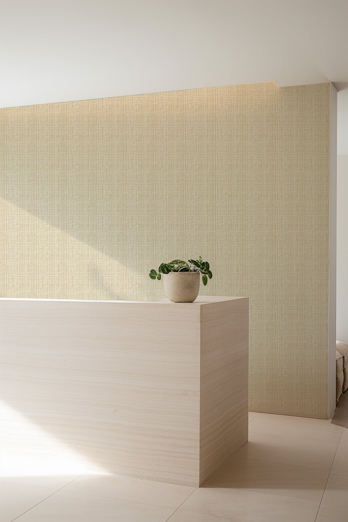 Java in Camel Commercial Vinyl Wallcovering-Commercial Wallcoverings-Olive et Oriel-Luxury commercial-grade embossed and textured vinyl wallcovering durable fire-rated washable stain-resistant and customizable perfect for hotels offices retail childcare healthcare and hospital spaces vinyl wallpaper