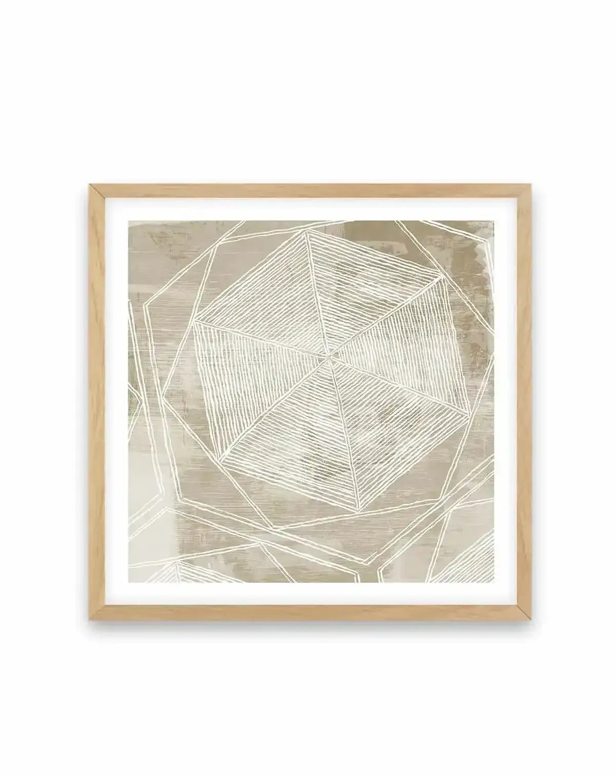 Linear Abstract II Square Art Print from Olive et Oriel where you can shop wallpaper and artworks online