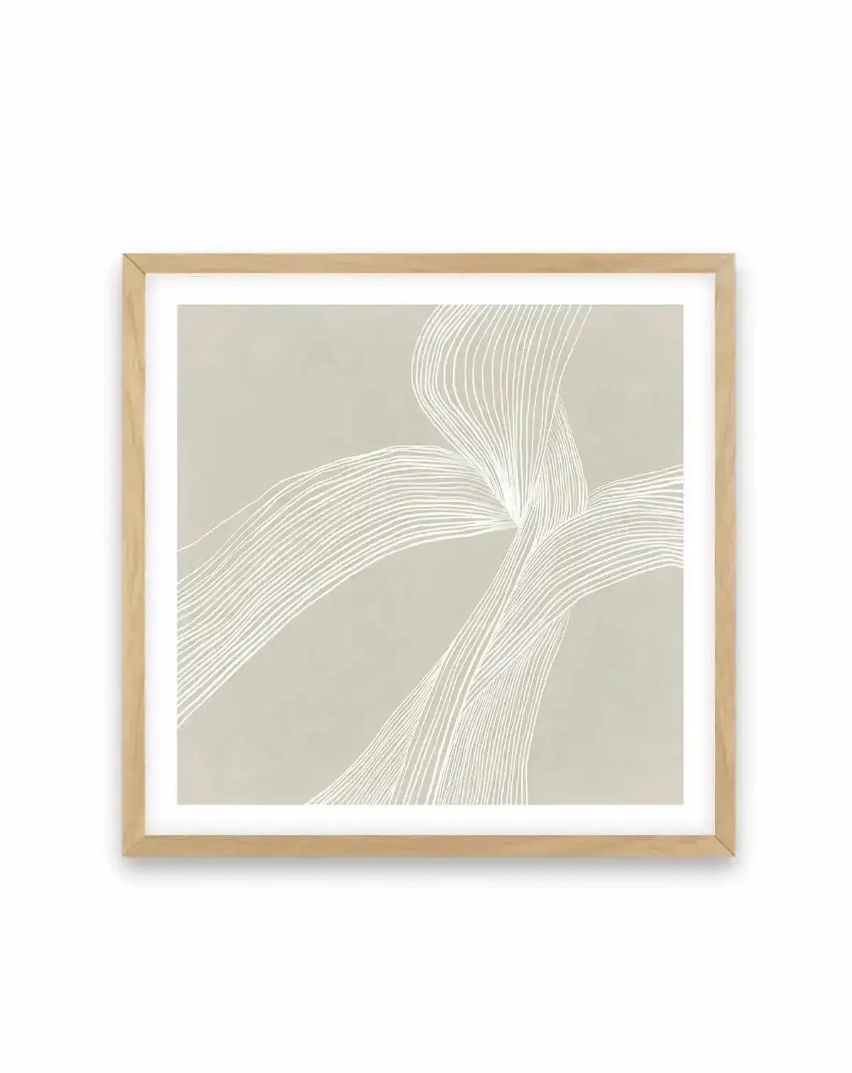 Linear Movement II Square Art Print from Olive et Oriel where you can shop wallpaper and artworks online