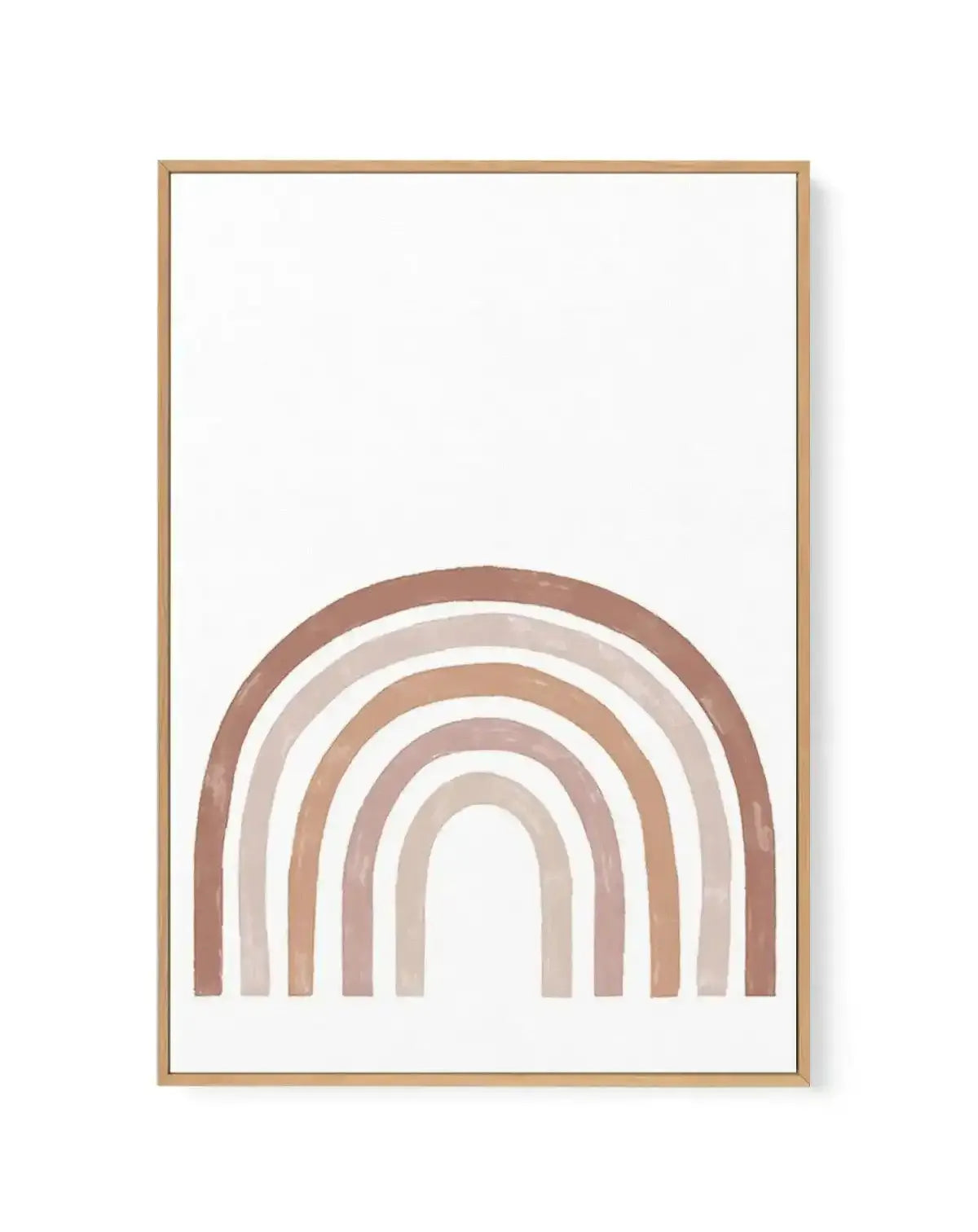 Little Earth Rainbow | Framed Canvas-CANVAS-You can shop wall art online with Olive et Oriel for everything from abstract art to fun kids wall art. Our beautiful modern art prints and canvas art are available from large canvas prints to wall art paintings and our proudly Australian artwork collection offers only the highest quality framed large wall art and canvas art Australia - You can buy fashion photography prints or Hampton print posters and paintings on canvas from Olive et Oriel and have