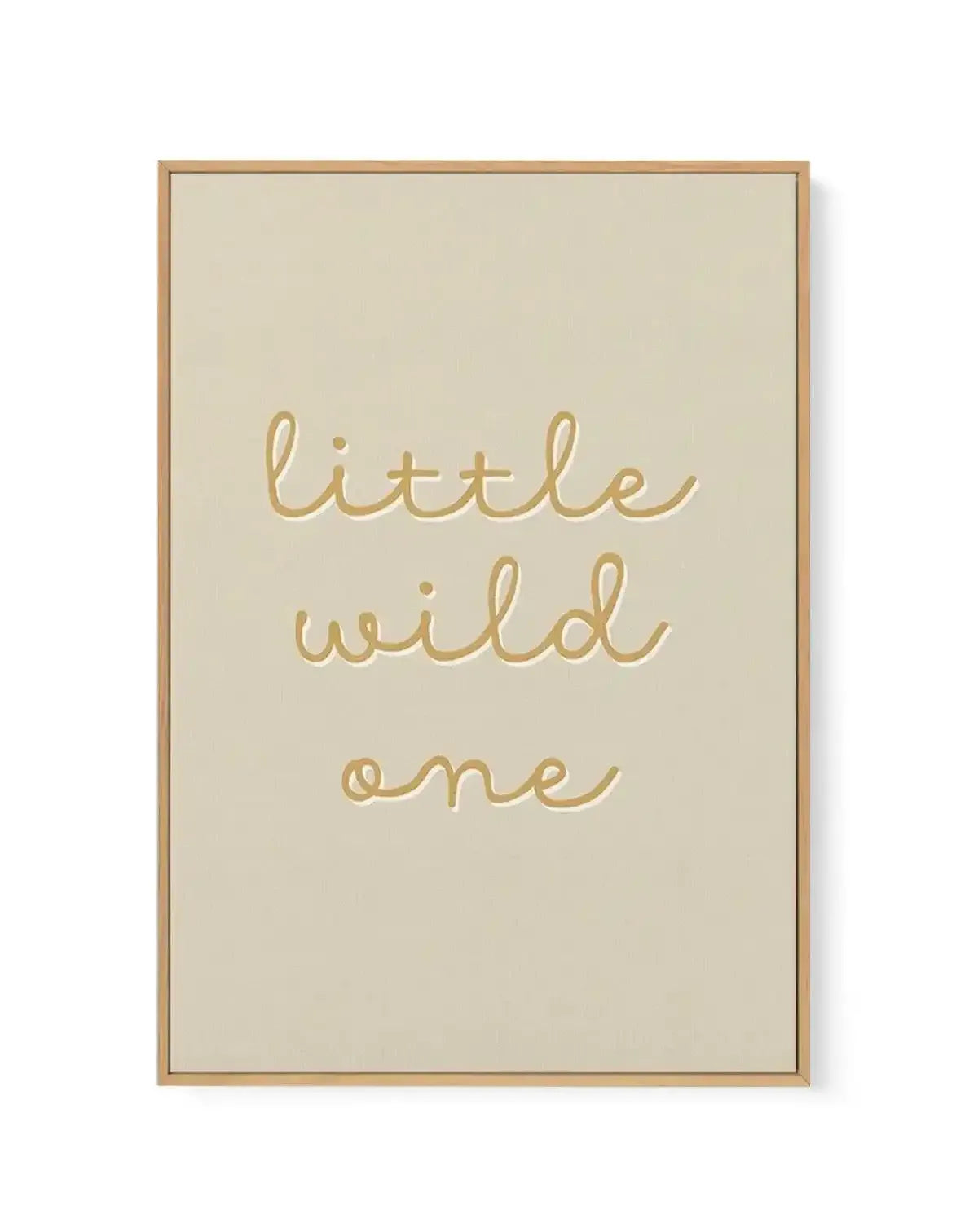 Little Wild One | Framed Canvas-CANVAS-You can shop wall art online with Olive et Oriel for everything from abstract art to fun kids wall art. Our beautiful modern art prints and canvas art are available from large canvas prints to wall art paintings and our proudly Australian artwork collection offers only the highest quality framed large wall art and canvas art Australia - You can buy fashion photography prints or Hampton print posters and paintings on canvas from Olive et Oriel and have them