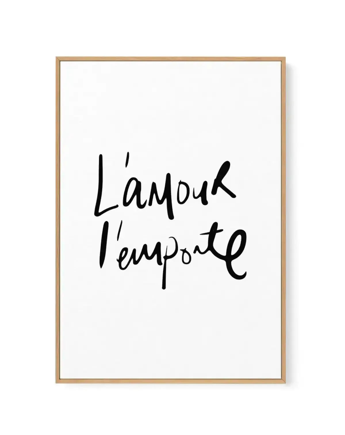Love Wins | L'amour l'emporte | Framed Canvas-CANVAS-You can shop wall art online with Olive et Oriel for everything from abstract art to fun kids wall art. Our beautiful modern art prints and canvas art are available from large canvas prints to wall art paintings and our proudly Australian artwork collection offers only the highest quality framed large wall art and canvas art Australia - You can buy fashion photography prints or Hampton print posters and paintings on canvas from Olive et Oriel