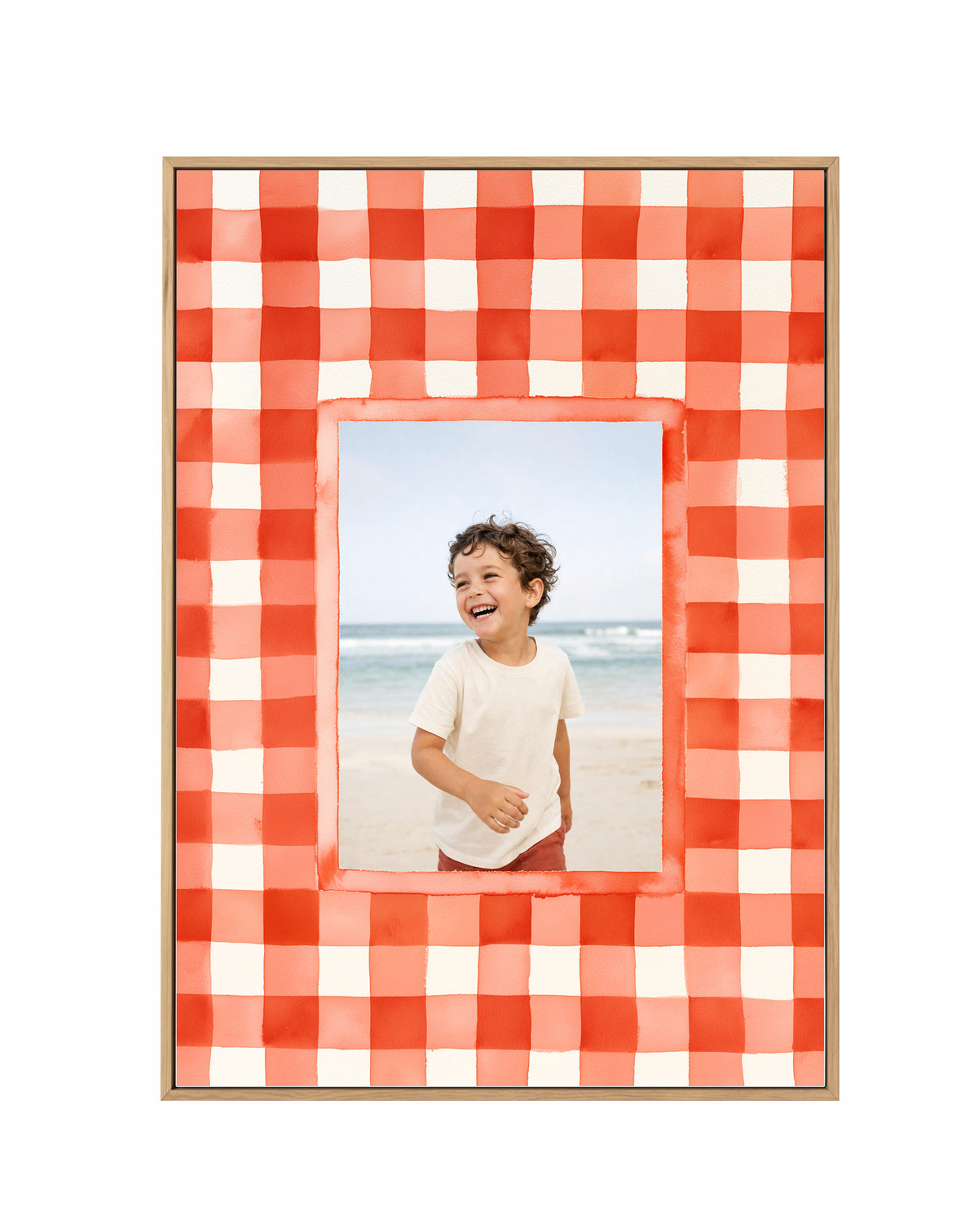 Olive et Oriel original photo-design asset oeo-coral-gingham-canvas-collection-hero-v1