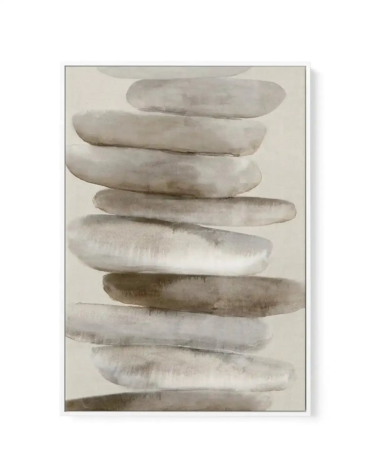 Pebble II | Framed Canvas-CANVAS-You can shop wall art online with Olive et Oriel for everything from abstract art to fun kids wall art. Our beautiful modern art prints and canvas art are available from large canvas prints to wall art paintings and our proudly Australian artwork collection offers only the highest quality framed large wall art and canvas art Australia - You can buy fashion photography prints or Hampton print posters and paintings on canvas from Olive et Oriel and have them delive