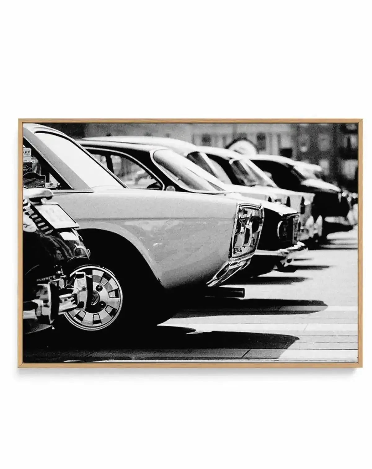 Vintage Cars II | Framed Canvas-CANVAS-You can shop wall art online with Olive et Oriel for everything from abstract art to fun kids wall art. Our beautiful modern art prints and canvas art are available from large canvas prints to wall art paintings and our proudly Australian artwork collection offers only the highest quality framed large wall art and canvas art Australia - You can buy fashion photography prints or Hampton print posters and paintings on canvas from Olive et Oriel and have them