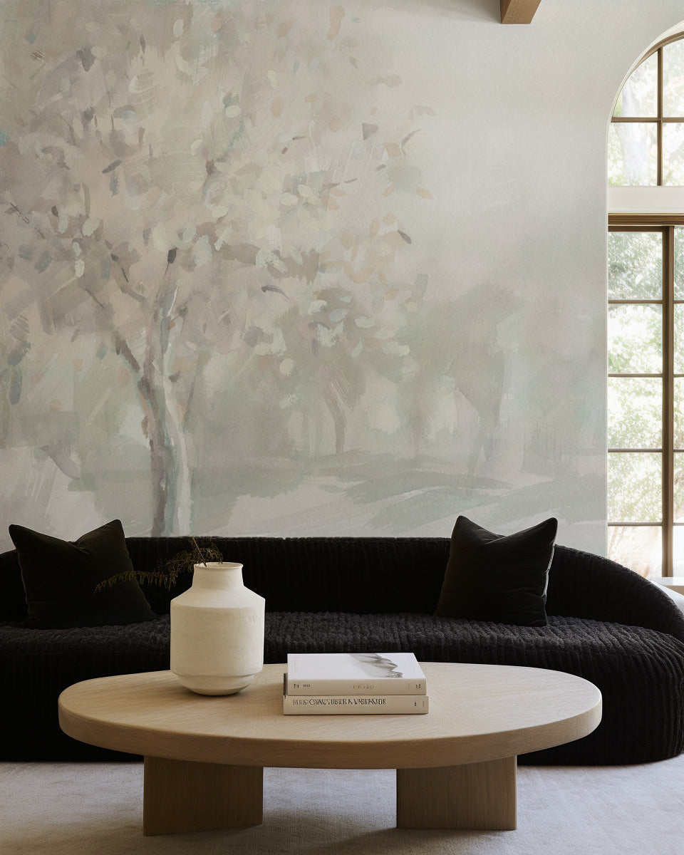 Willow Haven Wallpaper Mural from Olive et Oriel where you can shop wallpaper and artworks online